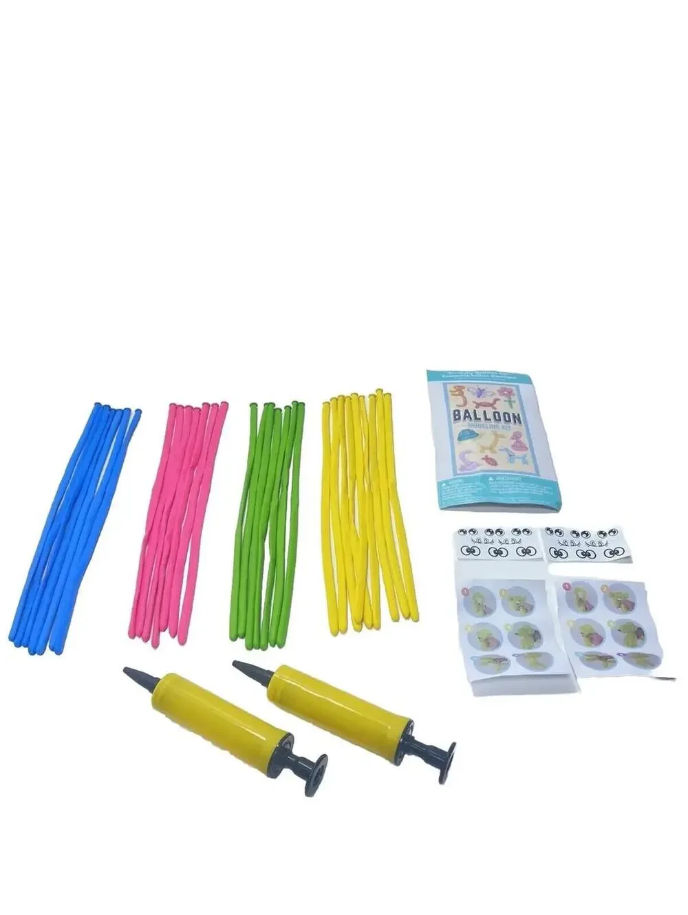 DIY Balloon Animal Kit Children’s Party Craft with Balloon Pump Brand New